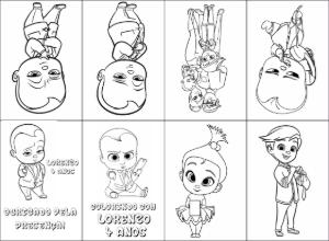 Livrinho de Colorir Poderoso Chefinho para Editar Online