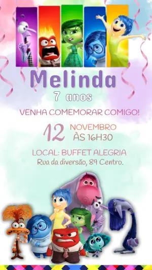 Convite Divertidamente para Aniversário Infantil Editável Online