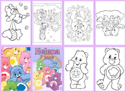 Lembrancinha Editável: Livro de Colorir Ursinhos Carinhosos
