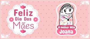 Arte Dia das Mães com Flork para Caneca Editável Online