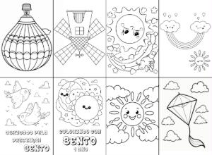 Lembrancinha Livro de Colorir com Desenhos Fofos para Editar