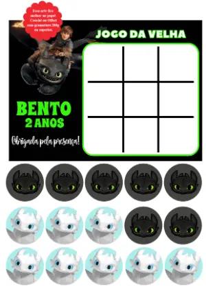 Jogo da Velha Como Treinar seu Dragão para Editar Online