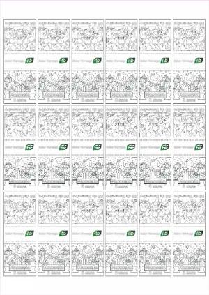 Lembrancinha TicTac para Colorir de Aniversário para Editar